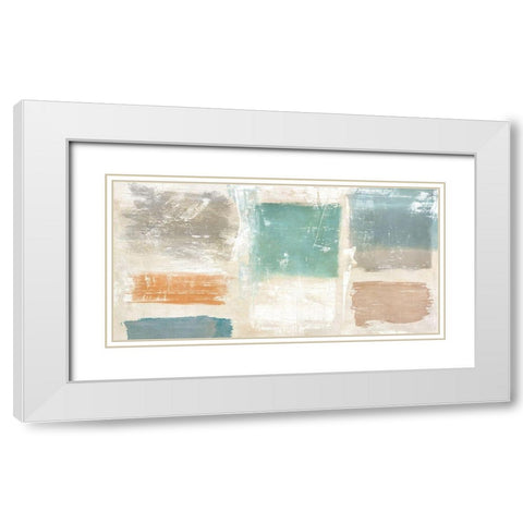 Libra White Modern Wood Framed Art Print with Double Matting by Maun, Ludwig