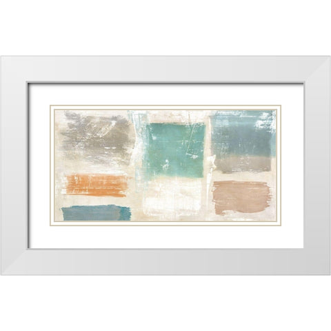 Libra White Modern Wood Framed Art Print with Double Matting by Maun, Ludwig
