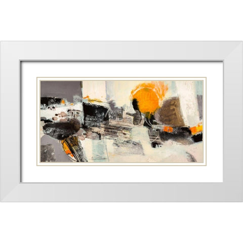 Morning Light White Modern Wood Framed Art Print with Double Matting by Pima, Arthur