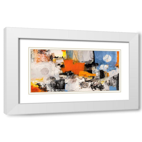 Youth (detail) White Modern Wood Framed Art Print with Double Matting by Pima, Arthur
