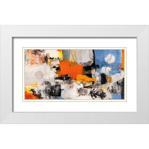 Youth (detail) White Modern Wood Framed Art Print with Double Matting by Pima, Arthur