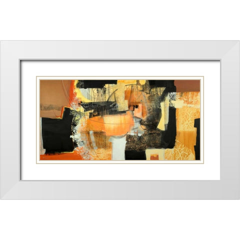 La seconda estate White Modern Wood Framed Art Print with Double Matting by Piovan, Maurizio