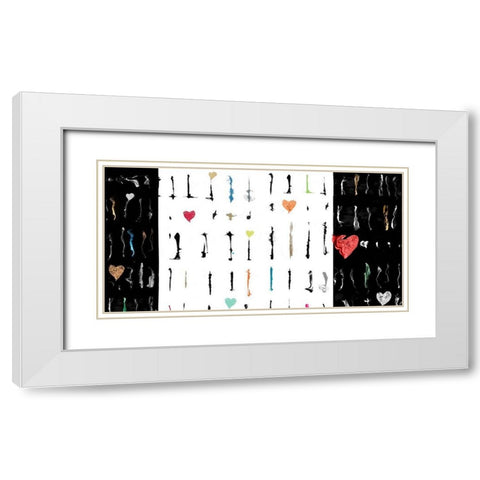 Act of Persistence White Modern Wood Framed Art Print with Double Matting by Peter, Winkel