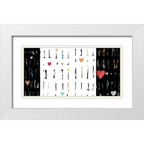 Act of Persistence White Modern Wood Framed Art Print with Double Matting by Peter, Winkel