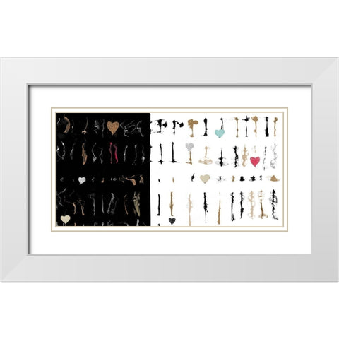 Series of Persistence I White Modern Wood Framed Art Print with Double Matting by Peter, Winkel