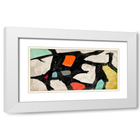 Endless Possibilities White Modern Wood Framed Art Print with Double Matting by Caine, Roland