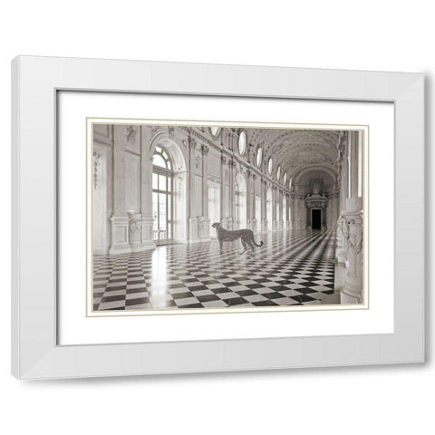 Luxurious Wilderness I White Modern Wood Framed Art Print with Double Matting by Lauren, Julian