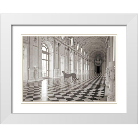 Luxurious Wilderness I White Modern Wood Framed Art Print with Double Matting by Lauren, Julian