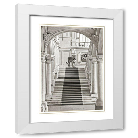 Luxurious Wilderness II White Modern Wood Framed Art Print with Double Matting by Lauren, Julian