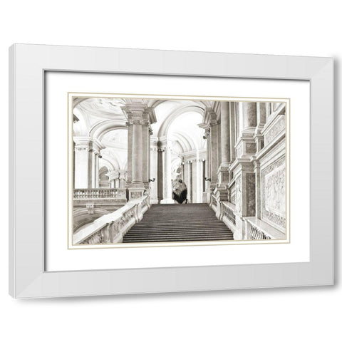 Luxurious Wilderness III White Modern Wood Framed Art Print with Double Matting by Lauren, Julian