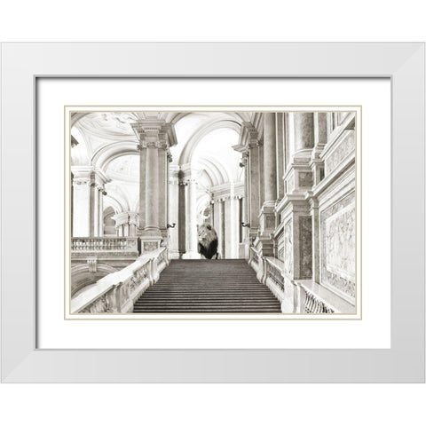 Luxurious Wilderness III White Modern Wood Framed Art Print with Double Matting by Lauren, Julian