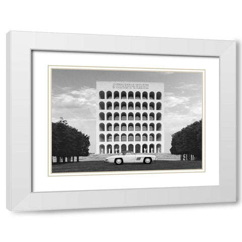 Beauty in Italy White Modern Wood Framed Art Print with Double Matting by Gasoline Images