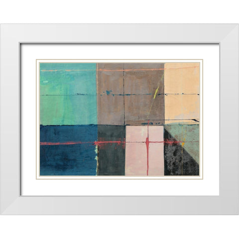 Collective Spirit White Modern Wood Framed Art Print with Double Matting by Munson, Anne