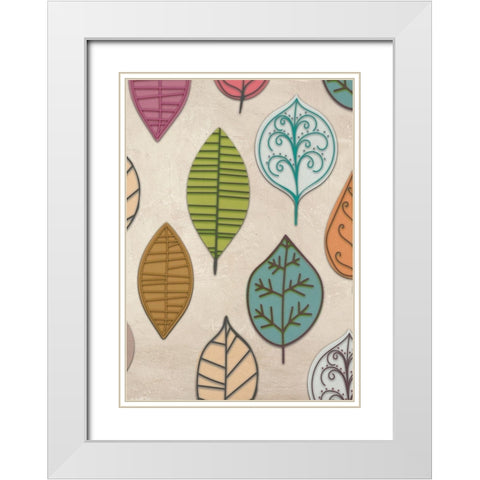 Natural Texture #2  White Modern Wood Framed Art Print with Double Matting by Grant, Eve C.