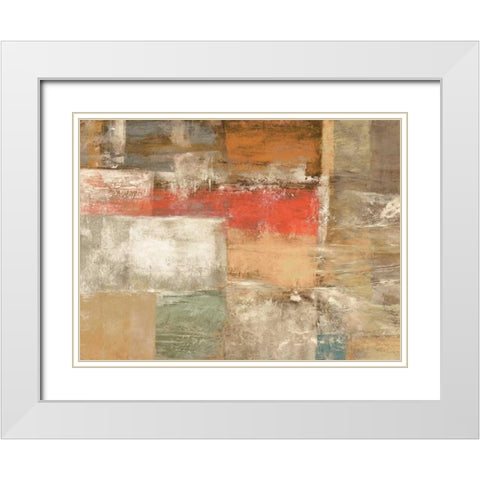 Aventure White Modern Wood Framed Art Print with Double Matting by Falcone, Ruggero