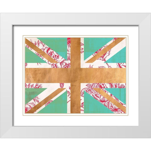Noblesse Oblige 2 White Modern Wood Framed Art Print with Double Matting by Simon, Pat