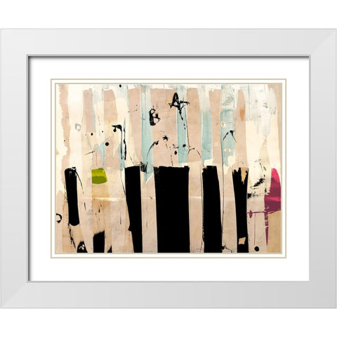 Singular Heaven White Modern Wood Framed Art Print with Double Matting by Winkel, Peter