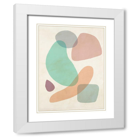 Peek-a-Boo White Modern Wood Framed Art Print with Double Matting by Dorn, Sven