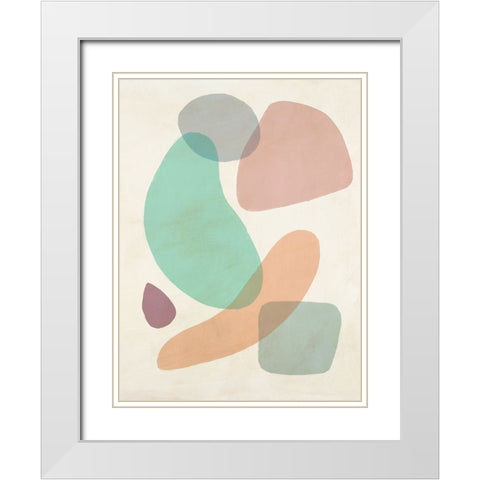 Peek-a-Boo White Modern Wood Framed Art Print with Double Matting by Dorn, Sven