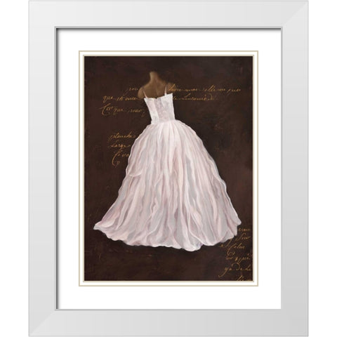 Dressed in White I White Modern Wood Framed Art Print with Double Matting by Cairoli, Stefano