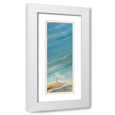 Soffio damore White Modern Wood Framed Art Print with Double Matting by Larotonda, Donato