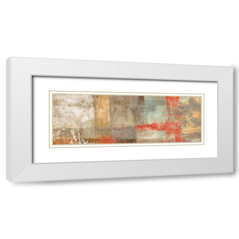 Nature White Modern Wood Framed Art Print with Double Matting by Falcone, Ruggero