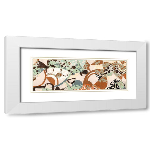 Morbid Absolution White Modern Wood Framed Art Print with Double Matting by Hype, Hopper