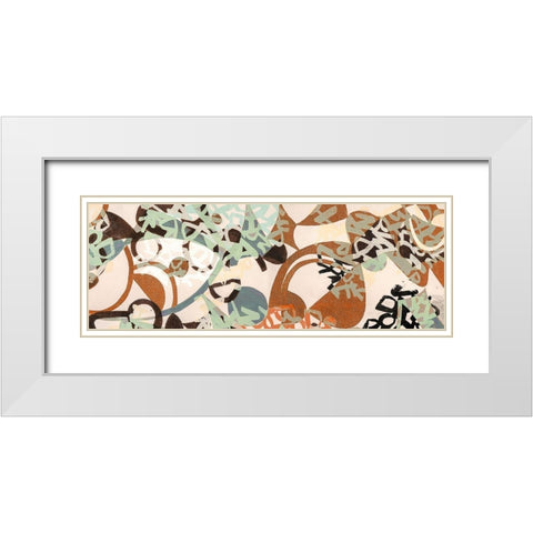 Morbid Absolution White Modern Wood Framed Art Print with Double Matting by Hype, Hopper