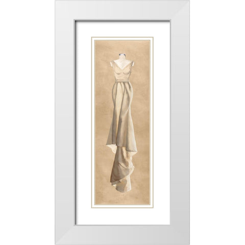 Dressed To Thrill II White Modern Wood Framed Art Print with Double Matting by Parr, Kelly