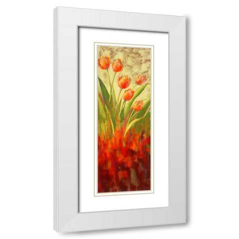 Reap What you Sow I White Modern Wood Framed Art Print with Double Matting by Whatmore, Nel