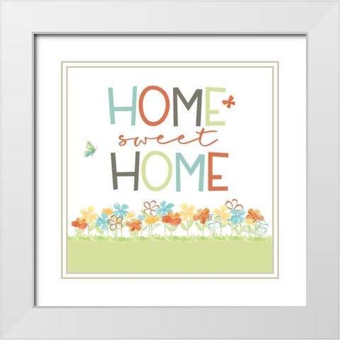 Happy at Home VIII fall White Modern Wood Framed Art Print with Double Matting by Reed, Tara