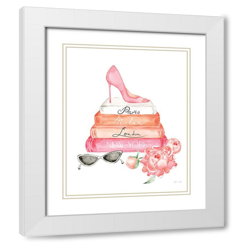 My Kind of Beautiful IV White Modern Wood Framed Art Print with Double Matting by Fay, Elena