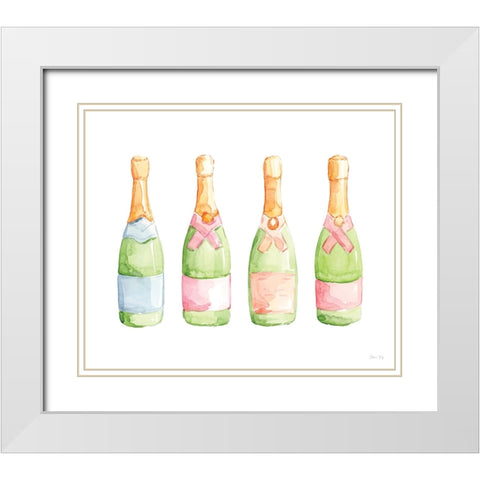 My Kind of Beautiful VI White Modern Wood Framed Art Print with Double Matting by Fay, Elena