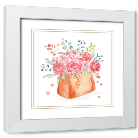 My Kind of Beautiful IX White Modern Wood Framed Art Print with Double Matting by Fay, Elena