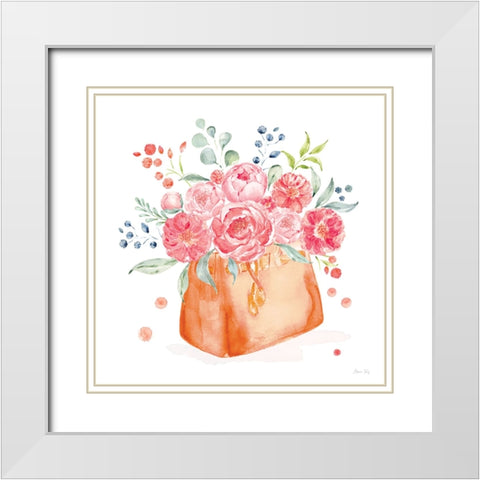 My Kind of Beautiful IX White Modern Wood Framed Art Print with Double Matting by Fay, Elena