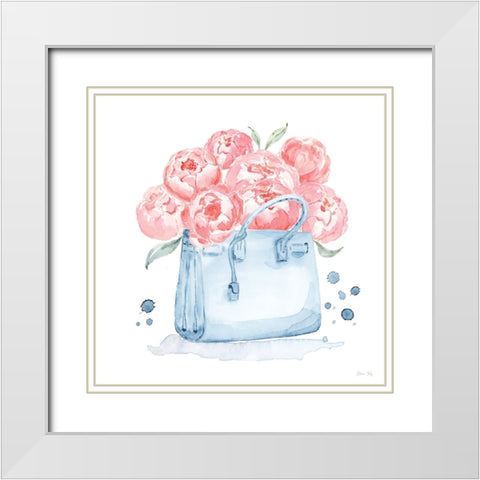 My Kind of Beautiful X White Modern Wood Framed Art Print with Double Matting by Fay, Elena