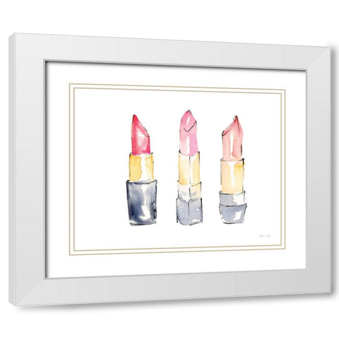 My Kind of Beautiful XVII White Modern Wood Framed Art Print with Double Matting by Fay, Elena