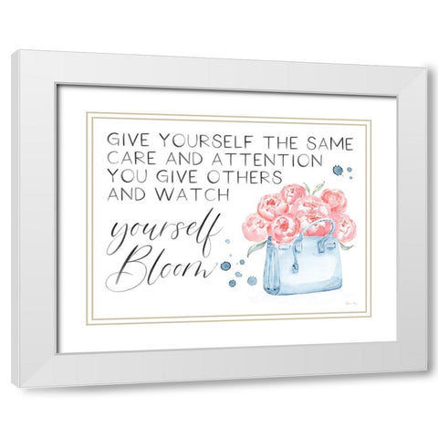 My Kind of Beautiful XXII White Modern Wood Framed Art Print with Double Matting by Fay, Elena