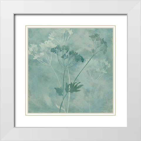 Gentle Nature III White Modern Wood Framed Art Print with Double Matting by Coulter, Cynthia
