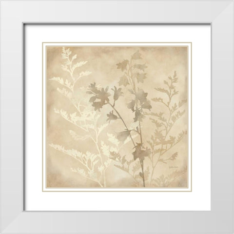 Gentle Nature IV White Modern Wood Framed Art Print with Double Matting by Coulter, Cynthia