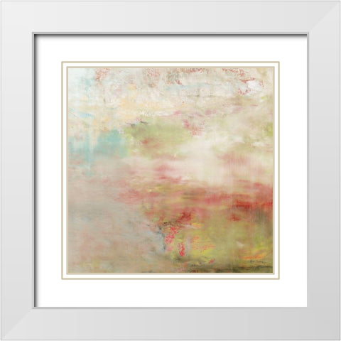 Dreams of Clouds I White Modern Wood Framed Art Print with Double Matting by Cusson, Marie Elaine