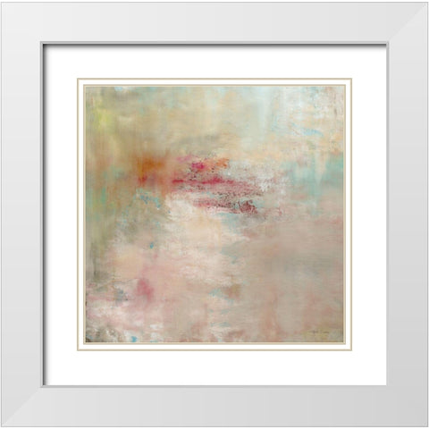 Dreams of Clouds II White Modern Wood Framed Art Print with Double Matting by Cusson, Marie Elaine