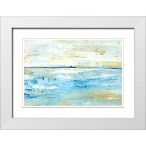 Hazy Day  White Modern Wood Framed Art Print with Double Matting by Dundon, Caitlin