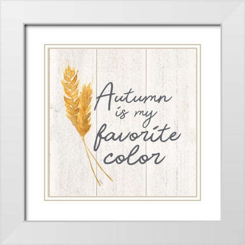 Farm Life II-Autumn White Modern Wood Framed Art Print with Double Matting by Reed, Tara