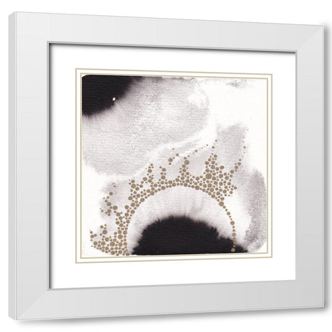 Migration VI White Modern Wood Framed Art Print with Double Matting by Bijou, Andrea