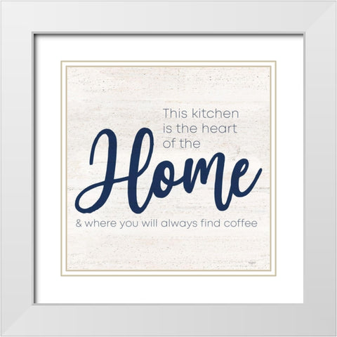 Coffee Kitchen Humor VI-Home White Modern Wood Framed Art Print with Double Matting by Reed, Tara