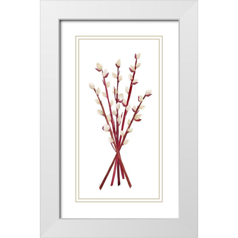 Fall Inspiration panel III White Modern Wood Framed Art Print with Double Matting by Reed, Tara