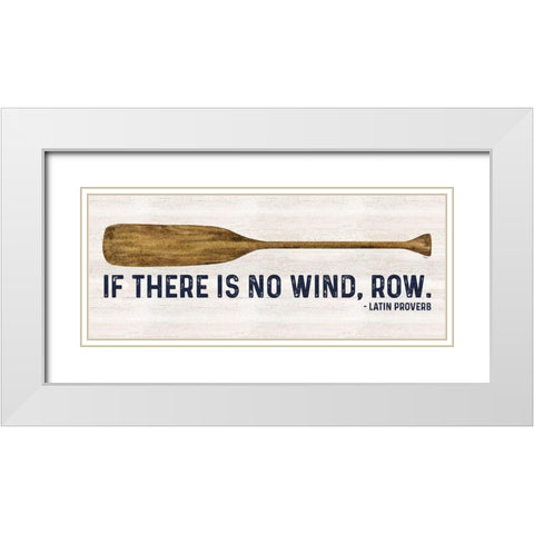 Less Talk More Fishing panel III-Row White Modern Wood Framed Art Print with Double Matting by Reed, Tara