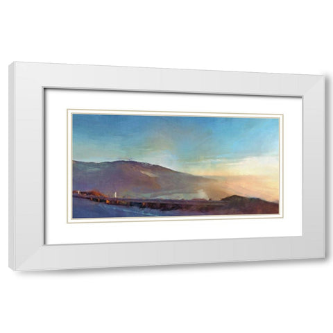 Sublime  Coast White Modern Wood Framed Art Print with Double Matting by Bay, Noah