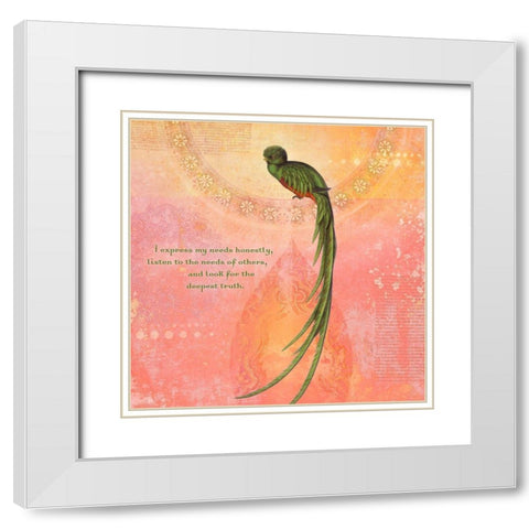Creative  Visualization XVI-Honestly White Modern Wood Framed Art Print with Double Matting by Duirwaigh